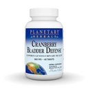 Planetary Herbals Cranberry Bladder Defense, støtter Genito-Uurine Health*, 865 mg - 60 tabletter
