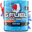 G Drivstoff snø kone energi drikke pulver, pre trening koffein blanding for spill, sukker gratis fokus amino, vitamin + antioksidanter, 9.9oz (Snow Cone, 40 serveringer)
