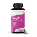 LifeSeasons Pausitivi-T med Beau-T & Aldersløs hudpleie - Menopause Support Supplement - Relief for Hot Flashes, Hormone Imbalance & Night Sweats - Sage, Chasteberry, Soya Isoflavoner & Black Cohosh