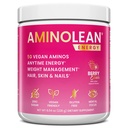 RSP NUTRITION AminoLean Pre Workout, Clean Energy with No Jitters, Tingler eller Crash, Vegansk Vennlig med tilsatt biotin for hår, hud, negler, Berry Elixir, 30 serveringer