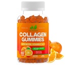 Samlaget Peptider Gummies med Biotin, Vitamin C & E for kvinner og menn - Premium Hydrolysert kollagen Type I & III for hår, hud og negler Support - Glutenfri, ikke-GMO - 60 Gummies (30 Serveringer)
