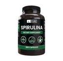 Rene originale ingredienser Spirulina (365 kapsler) Ingen magnesium eller ris fyllstoffer, alltid ren, Lab Verifisert