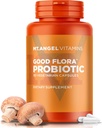 Mt. Angel Vitaminer - God Flora Probiotic, støtter sunn digestion og bakterier (60 vegetariske kapsler)
