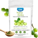 En planet ernæring Nano Amla pulver 8 oz (227 serveringer), Amla fruktekstrakt, høy i vitamin C for kollagen produksjon og immunstøtte, hjelpestoff-fri, ikke-GMO, Vegansk, Glutenfri