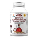 ANDREW LESSMAN Complete Tocotrienols med Gamma vitamin E 60 Softgels - åtte former for vitamin E (Alpha, Beta, Gamma, Delta Tokoferols og Tokotrienols). Kraftig antioksidant. Ingen additiver