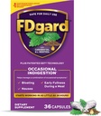 FDgard Gut Helse Supplement, Indiesjon, Helse og Bleating, Oppsett Mage, 36 kapsler