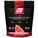 Granitt Supplements The Meadows Whey Protein Isolate Protein pulver for lean Muskel med 150 kalorier, 2g Fiber, 1g Sukker (30 serveringer), fersk jordbær Flavor