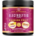 KEY NUTRIENTS Multivitamin Electrolytes pulver Ingen sukker - Delicious Passion Frukt Electrolyte pulver - Endurance & energi Supplement - Hydration Powder - Ingen kalorier - 90 Serveringer - laget i USA