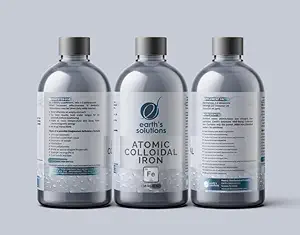 Iron - Premium Atomic Colloidal Iron Supplement for energi og sunn blodstøtte - Ionisk løsning for naturlig velvære og vitalitet