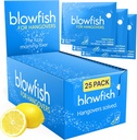 Blowfish for Hangovers | Perfekt for velkomstposer, Hangover Kits, Wedding & Bachelorette favors | Fast Hangover Relief | 25 Enkeltdose konvolutter | Starter å jobbe i 15 minutter