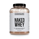 Naked Whey Protein Supplement pulver, sjokolade, GMO gratis, soya gratis, glutenfri hjelp muskelvekst og gjenoppretting 60 serveringer, 5 Ib