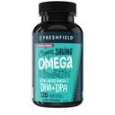Ocean Sparing Omega, Algae Omega 3, DHA Supplement, 4-måneders forsyning, Sustainly Sourced, Høyeste nivåer av DHA per kapsel (440 mg), w/DPA