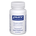 Pure Enkapslinger Quercetin - 500 mg - Immunstøtte, Cellular helse og hjerte helse - Antioksidant Supplement - Glutenfri og ikke-GMO - 60 kapsler