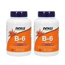 NU vitamin B-6 100 mg,250 kapsler (pakke på 2)