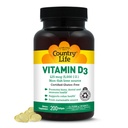 Land Life Vitamin D3 5000 IE for immun- og beinhelse, kalsiumabsorpsjon og kolon helse - bærekraftig kilde fra Lanolin, tilgjengelig i forskjellige styrker