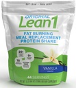 Lean1 Vanila, måltid erstatning proteinshake, 44 serveringer i en 5lb veske