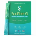 Morgendagens Ernæring Sunfiber GI 7-dagers Kit, Prebiotiske Fiber & Probiotika, 5g Prebiotiske Fiber & 8 Million Probiotika Per Serving, Lav FODMAP, 7 Pakker, Unflavored