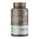 Kalsium, magnesium, vitaminer D3 + K2 for bein helse, immunstøtte, bein og tenner kalsium Supplement for kvinner og menn, ikke-GMO, Glutenfri, 120 kapsler