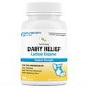 Puregen Labs Dairy Relief Naturlig hurtigvirkende Lactase Enzyme 3000 FCC, Laktose Intolerance piller 90 kapler