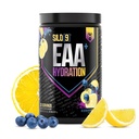 HOSSTILE SILO[9] Essensielle aminosyrer, EAA & BCAA pulver, elektrolyt Hydration Support, Forbedre muskelvekst og gjenoppretting, Pre eller Post Trening Drink, Blueberry Lemonade, 30 serveringer