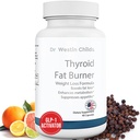 Dr. Westin Barn Thyroid Fettforbrenner - Raskt fungerende termogene vekttap Supplement for kvinner med hypothyroidisme, Hashimotos & hypertyreose for Waist Trimming, Bloating, 30 serveringer