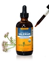 Herb Pharm Certified Organic Valerian Root Fluid Extract for avslapping og hvilelig søvn, alkoholfri glyceritt, 4 Ounce