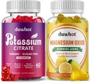 Kalium Citrat Gummies 1000mg, magnesiumoksid Gummies 400mg, Supplement for voksne