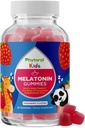 Phytoral Kids Melatonin 1mg Gummy vitaminer - ren melatonin gummier for barn og Mood støtte - Barn vitaminer Gummy for dyp søvn Supplement Gummies 1mg