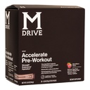 Mdrive akselererer pre-workout pulver, enkelt serveringspakker, blandet berry, 30 greve (stimulant, blandet berry)