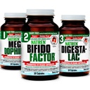 Naren Sunn Start System Dairy Free Probiotic Supplement System for Forbedret Digestion, 30 kapsler (pakke på 3)