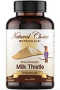 Melke Thistle Extract (80% Silymarin Flavonoids) Plus gurkemeie - 120 kapsler