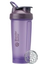 BlenderBottle Classic V2 Shaker flaske perfekt for proteinshakes og pre trening, 28oz, full farge lilla