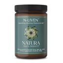 Natura Helseprodukter N-liven Supplement - Organic Superfood Greens Powder Drink - inkludert Spirulina & Klorofyll - Premier blanding av Barley Grass, Kale, Spinat, Goji Berry, bringebær (180 gram)