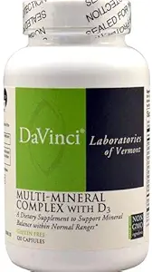 DaVinci Laboratories Multi-Mineral Complex med D3-120 Kapsler