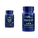 Livsforlengelse Hår, Hud og negler Collage Plus Formel med vitamin D3 5000 IU - fremmer collagen, keratin, bein, hjerne, immun og negle helse - 120 greve og 60 Softgels