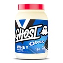 GHOST Whey Protein Powder, Oreo - 2LB, 25G protein - Whey Protein Blend -Post Trening Fitness & Ernæring Shakes, Smoothies, Baking & Matlaging - informasjonskapsler stykker inne