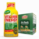 Vitamin energi B12 11 000% Ekstra styrke energi Shot Mango 24 Pack, 260mg naturlig koffein, B12 & B6, nootropisk fokus, vitalitet, null sukker, glutenfri, vegansk, Kosher, 1,93 fl oz