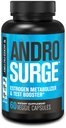Jacked Factory Androsurge Estrogen Blocker for menn - Naturlig Testosteron Booster for menn og østrogen metabolizer med Tongkat Ali, DIM, Long Jack og mer - Test Booster & Muscle Builder - 60 greve
