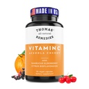 Thomas ' alle-naturlige Remedies Vitamin C med organisk eldbær, organisk Citrus Bioflavonider - Hele mattilsetning - Ikke-GMO - Raw Vegan - 90 kapsler