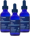 Trace Minerals  Liquid Flytende Ionic Bor | 6 mg Bor | støtter normal beinmetabolisme, hjernefunksjon og ledd | med joniske spormineraler, magnesium + kloride | 144 Serveringer, 2 fl oz (3 pakke)