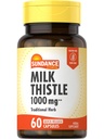 Sundance Melk Thistle 1000mg | 60 Quick Release Capsules | Tradisjonell Herbal Supplement | Ikke-GMO og Glutenfri formel