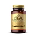 Solgar Folat 1333 MCG DFE Metafolin® 800 mcg tabletter, Original 8 Ounce