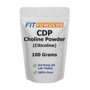 Citikolin pulver, CDP Choline pulver ren med Scoop, ikke-GMO, Kognitivt kosttilskudd for minne og læring (100 gram)