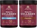 Antikk Ernæring Multi Collagen Protein pulver Vanilla 45 serveringer + Multi Collagen Protein pulver sjokolade 45 serveringer