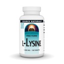 Kilde Naturals L-Lysine gratis form, 1000 mg - Aminosyre Supplement støtter energiformasjon og kollagen * - 100 tabletter