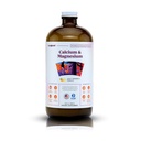 LIQUIDHEALTH Kalsium og magnesium voksen flytende vitamin Supplement - Bein, ledd, muskel, bindevevsstøtte, hjerte helse, essensielle næringsstoffer - laget i USA, Vegan, ikke GMO, Ingen sukker (32 oz)