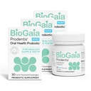 BioGaia Prodentis 3-Pack Dental Probiotic Lozenges | Fremme sunne gums og tenner | Forsvare mot tannproblemer | Replenish Oral Microbiome | Forbedre oral helse | Mint Flavor | 90 dagers forsyning