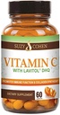 100% naturlig vitamin C fra Acerola Cherry med Lavitol DHQ Dihydroquercetin Plus 250 mg Citrus Bioflavonoider - hele mat vitamin C, ingen syntetisk askorbinsyre og ingen tilsetningsmidler - 250 mg, 60 kapsler
