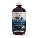 MycoMax Mushroom Complex - 70% Beta Glucans, Max Potency Mushroom Supplement, US Grown + Ultralyd ekstraksjon - Lions Mane, Cordyceps, Reishi & Mer - fremmer kognisjon, immunitet, energi - 8 oz.
