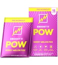 EBOOST POW naturlig pre trening pulver - 15 pakker, Berry Melon Fizz - Preworkout energi Booster Gym Supplement Drink Mix for menn og kvinner - ytelse, felles mobilitetsstøtte - Glutenfri